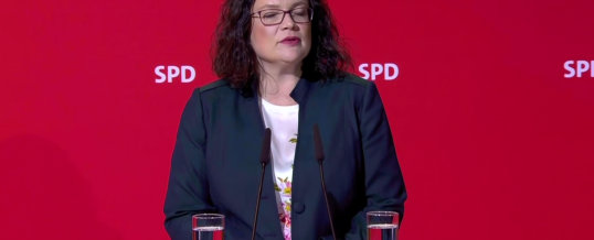 Über den Nahles-Shitstorm