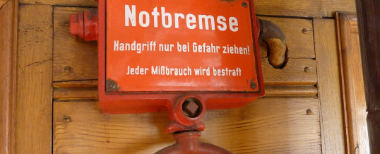 Notbremsen